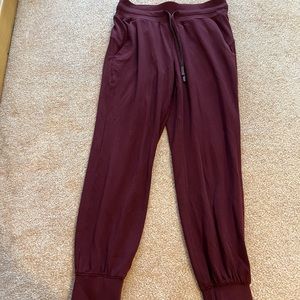 Lululemon ready to rulu pants burgundy